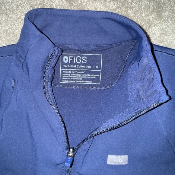 Figs Navy Jacket - Picture 2 of 2